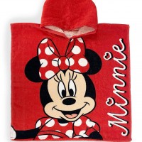 Πόντσο Θαλάσσης Quick Dry Disney Home Minnie 203 50X100 Red 100% Microfiber