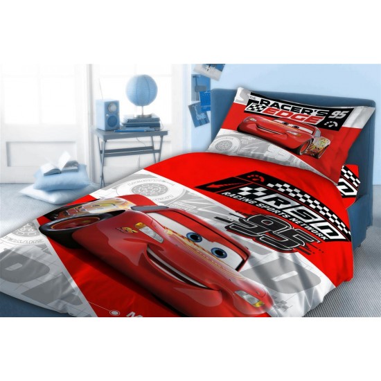 Σεντόνια Σετ 4 τεμ Disney Home Cars 774 160X240 Pink 100% Cotton