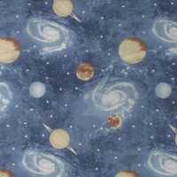 Σεντονάκι Λίκνου bebe Milky Way 185 80X110 Blue 100% Cotton