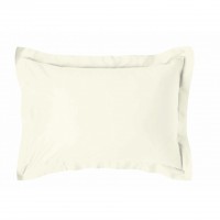 ALMA2 ECRU ΣΕΤ ΜΑΞΙΛΑΡΟΘΗΚΕΣ 50Χ70CM ΟΧFORD 230TC COTTON SATIN