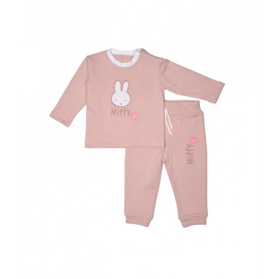 Miffy Des.62 Σετ Φόρμας 2τ Σάπιο Μήλο 9 Mηνών/74cm