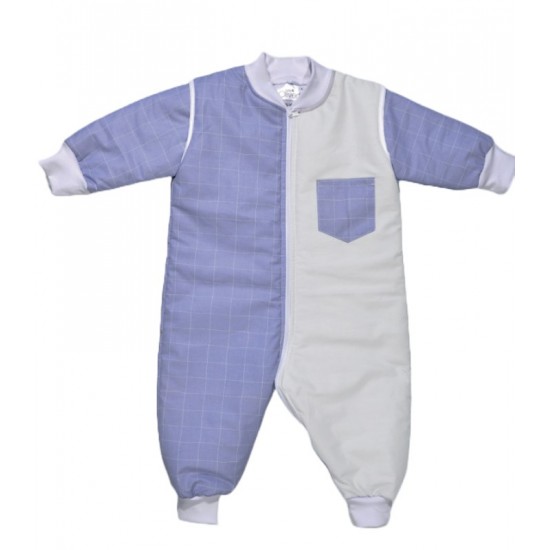 Oliver Baby des.11 Υπνοφόρμα με αποσπώμενα μανίκια Σιέλ-2,5 Tog-Νο3/0,85cm