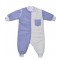 Oliver Baby des.11 Υπνοφόρμα με αποσπώμενα μανίκια Σιέλ-2,5 Tog-Νο3/0,85cm