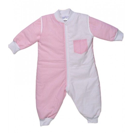 Oliver Baby des.12 Υπνοφόρμα με αποσπώμενα μανίκια Ροζ-2,5 Tog-Νο4/0,90cm