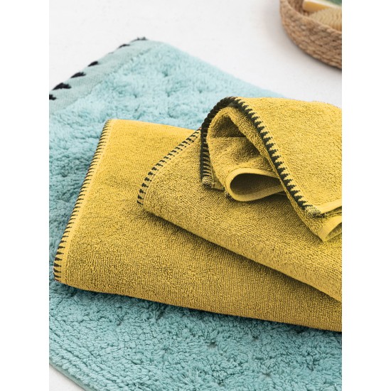 ΠΕΤΣΕΤΑ ΧΕΡΙΩΝ TOWELS COLLECTION 30X50 BROOKLYN YELLOW