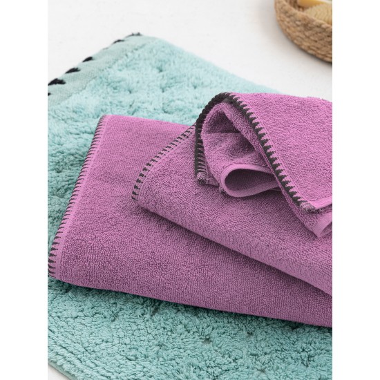 ΣΕΤ ΠΕΤΣΕΤΕΣ TOWELS COLLECTION BROOKLYN VIOLET