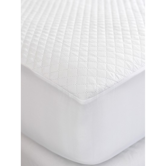 ΚΑΛΥΜΜΑ ΗΜΙΔΙΠΛΟ WHITE COMFORT 100X200+35 QUILTED-WATERPROOF