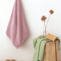 ΣΕΤ ΠΕΤΣΕΤΕΣ TOWELS COLLECTION ROLL PINK