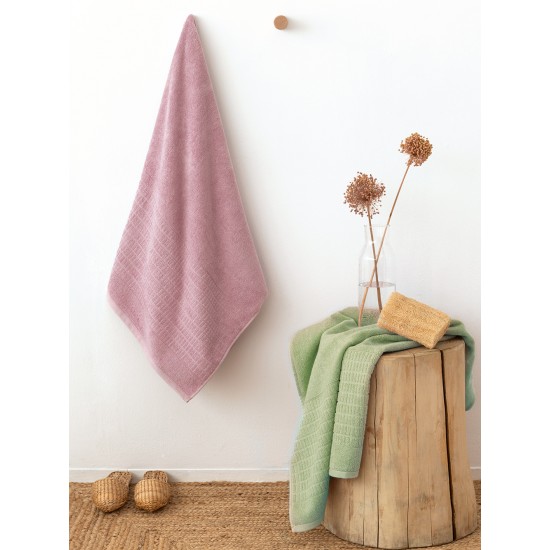 ΣΕΤ ΠΕΤΣΕΤΕΣ TOWELS COLLECTION ROLL PINK